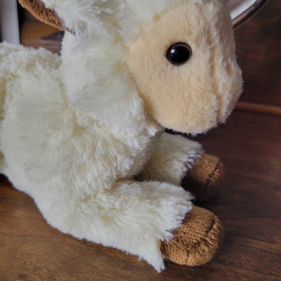 2016 Aurora Baby Goat Kid Stuffy Stuffed Animal - Picture 3 of 5